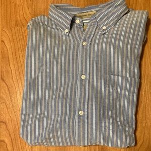 Sonoma Original Fit striped long-sleeve button-down L